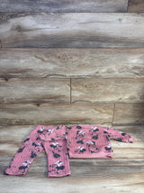 Disney Baby 2pc Minnie Mouse Sweatshirt & Pants Set Pink sz 12m