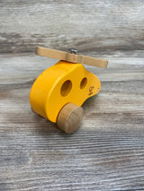 Hape Little Copter Wooden Toy Orange