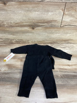 NEW Cat & Jack 2pc Heart Sweater Knit Shirt & Pants Set Black sz 0-3m