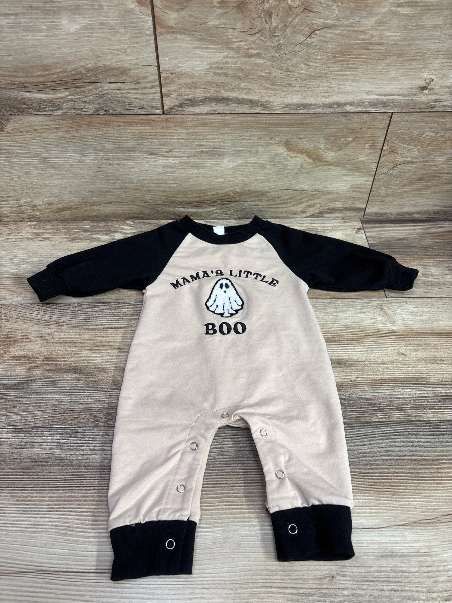 Lamuusaa Mama's Little Boo Coverall Black sz 3-6m