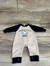 Lamuusaa Mama's Little Boo Coverall Black sz 3-6m