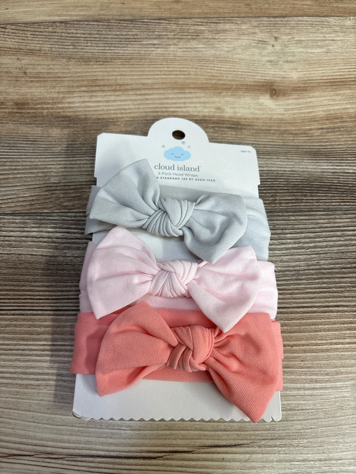 NEW Cloud Island Bow Headwraps 3pk