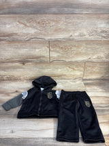 NHL 2pc Golden Knights Zip-Up Hoodie & Joggers Set Black sz 12m