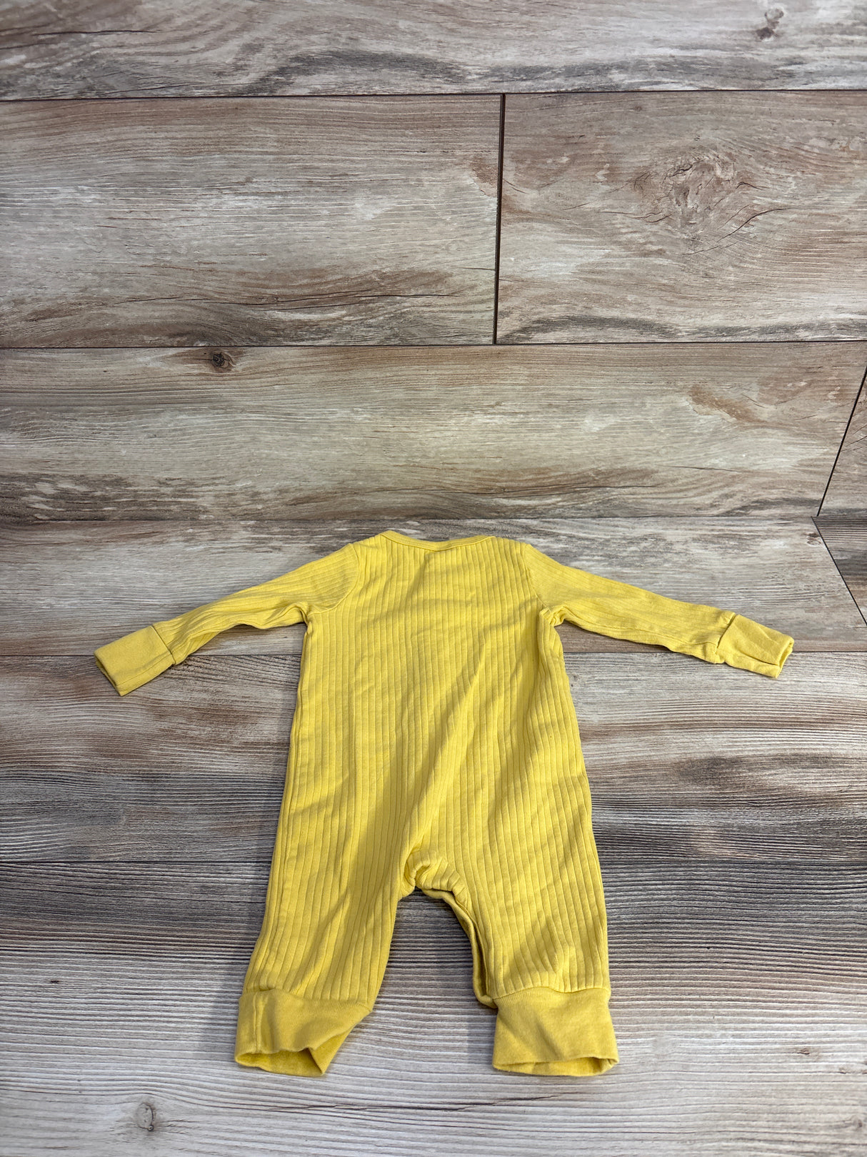 Modern Moments Ribbed Footless Sleeper Yellow sz 0-3m
