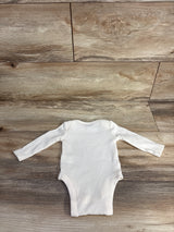 Old Navy Rib-Knit Ivory Bodysuit sz 0-3m