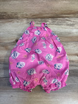 Carter's Fish Print Bubble Romper Pink sz 12m