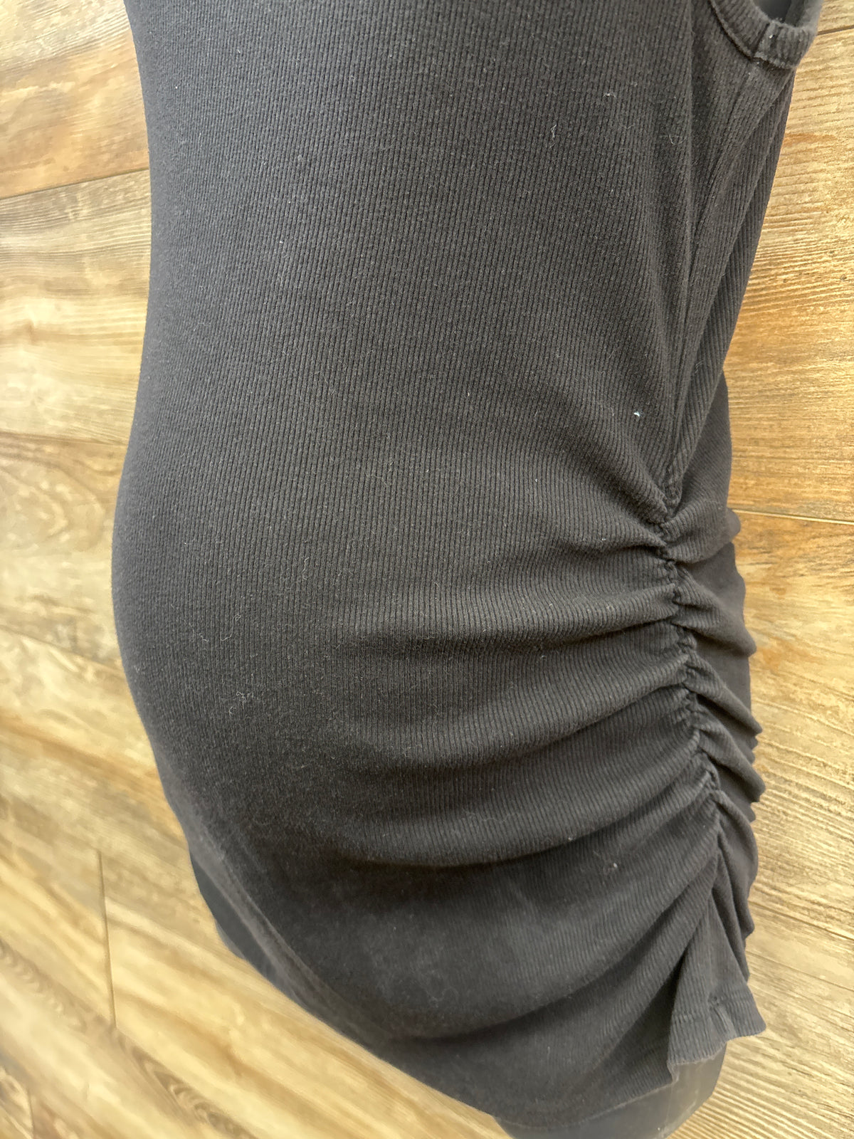 Old Navy Maternity Ribbed Tank Top Black sz Large