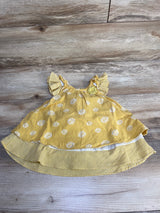 Pippa & Julie Floral Dress Yellow sz 12m - Me n Mommy To Be
