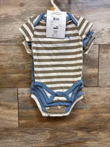 NEW Puma 4pk Bodysuit Set Beige sz 0/3m