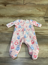 Little Me Owl Blanket Sleeper Pink sz 3m