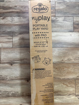 NEW Regalo Six Panel My Portable Play Yard Deluxe with Pad