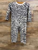 Feather 4 Arrow Zebra Stripe Coverall White sz 24m