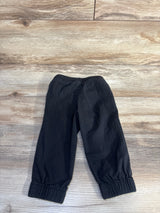 Jumping Beans Drawstring Joggers Black sz 18m