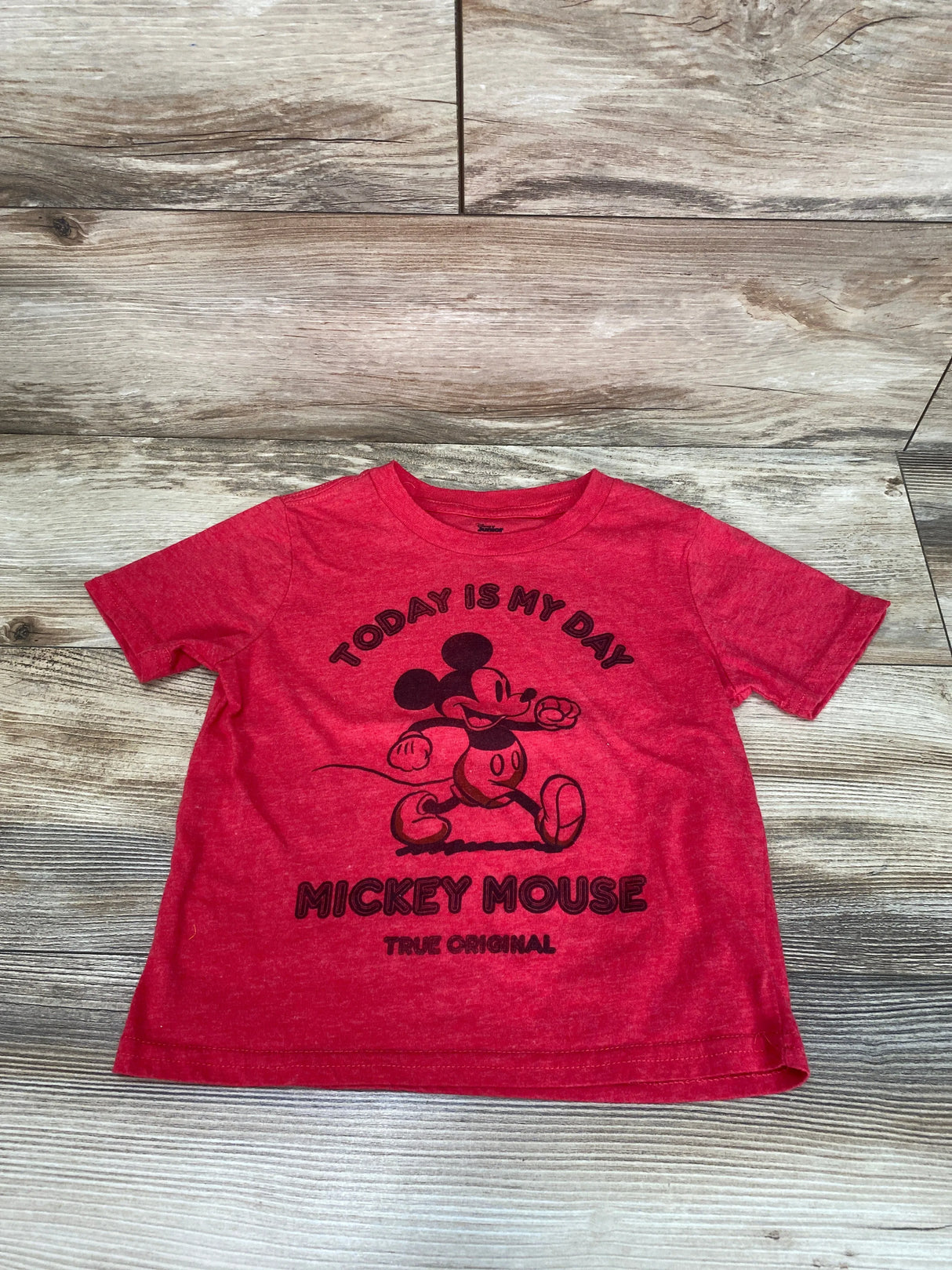 Disney Junior Mickey Mouse Shirt Red sz 4T