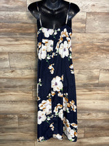 Shein Floral Maternity Dress Navy sz Medium