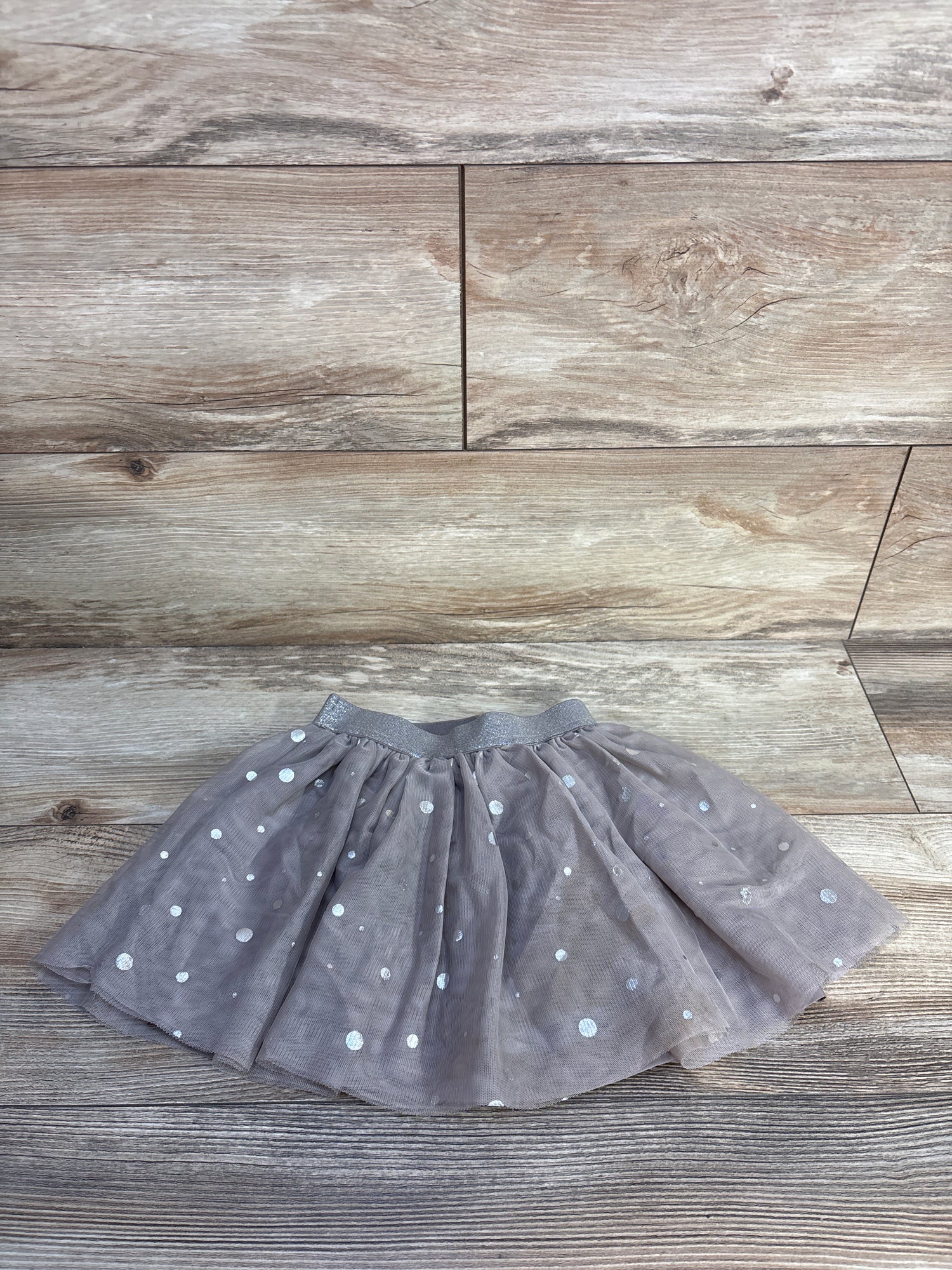 H&M Polka Dot Tulle Skirt Brown sz 2T