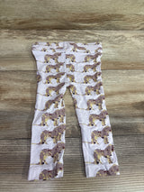 Kate Quinn Bamboo Unicorn Pants Pink sz 12-18m