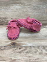 Minnetonka Riley Bootie Pink sz 2c