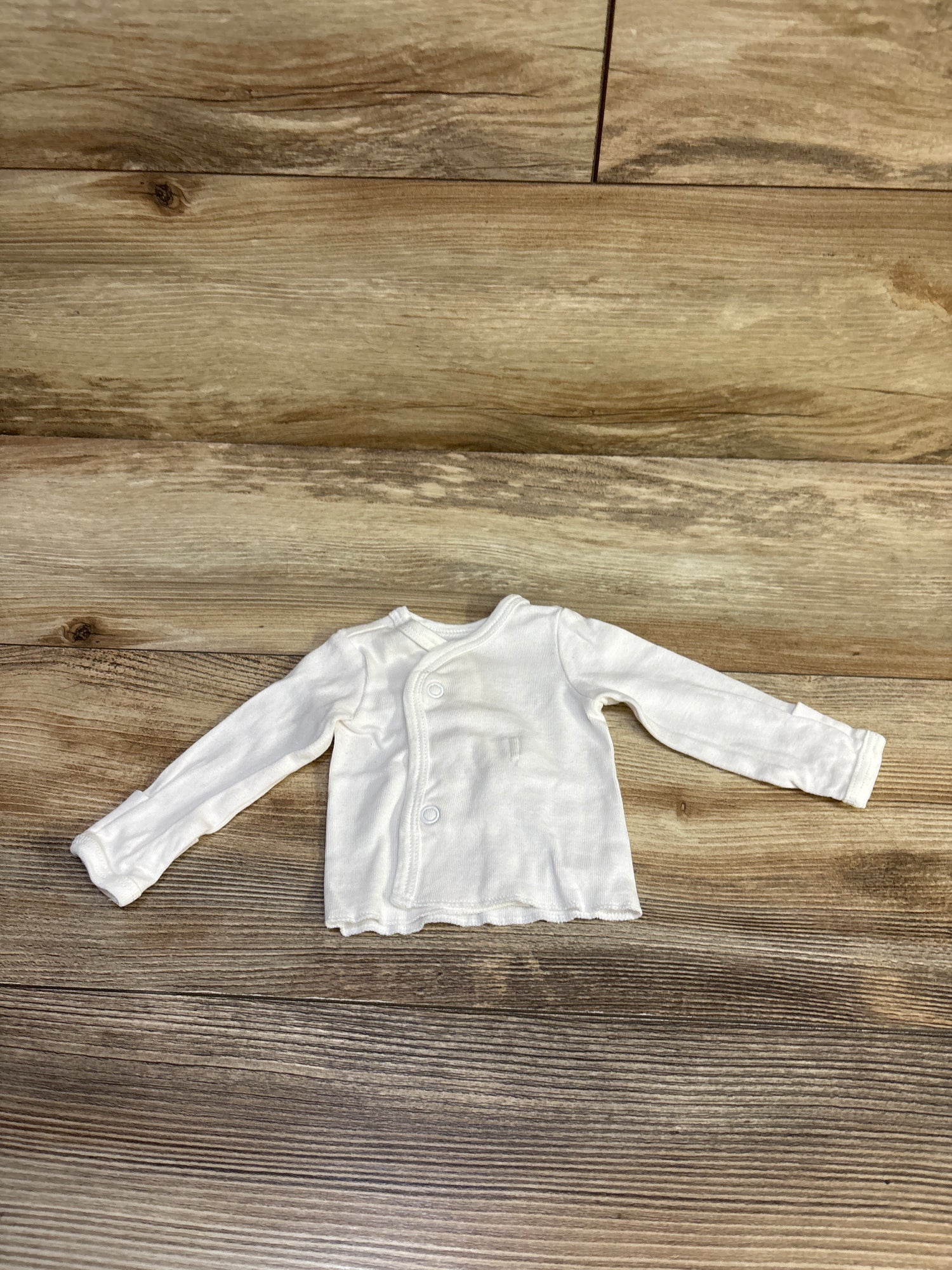 Carter's Kimono Shirt White sz Preemie