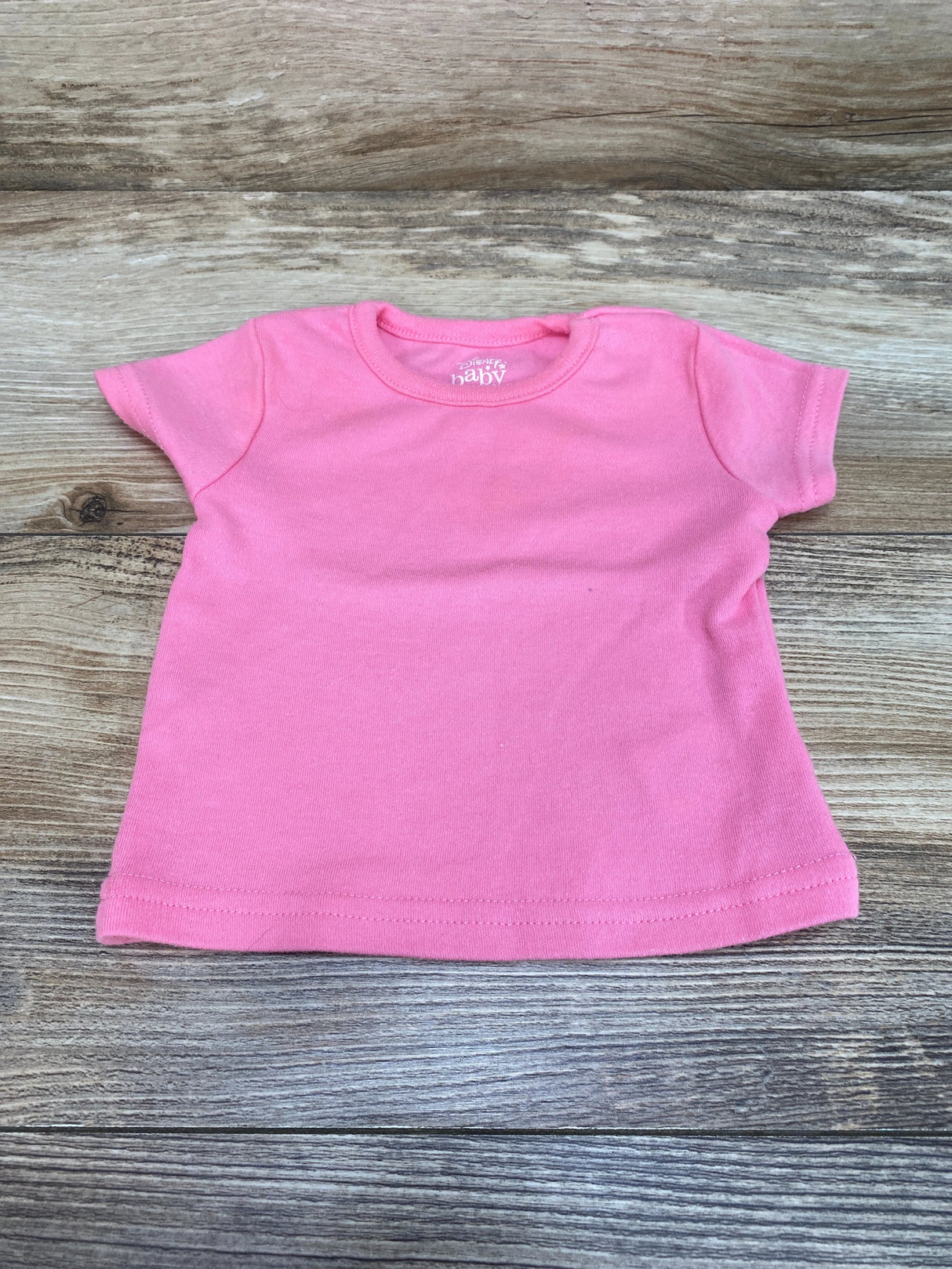 Disney Baby Solid Shirt Pink sz 0-3m