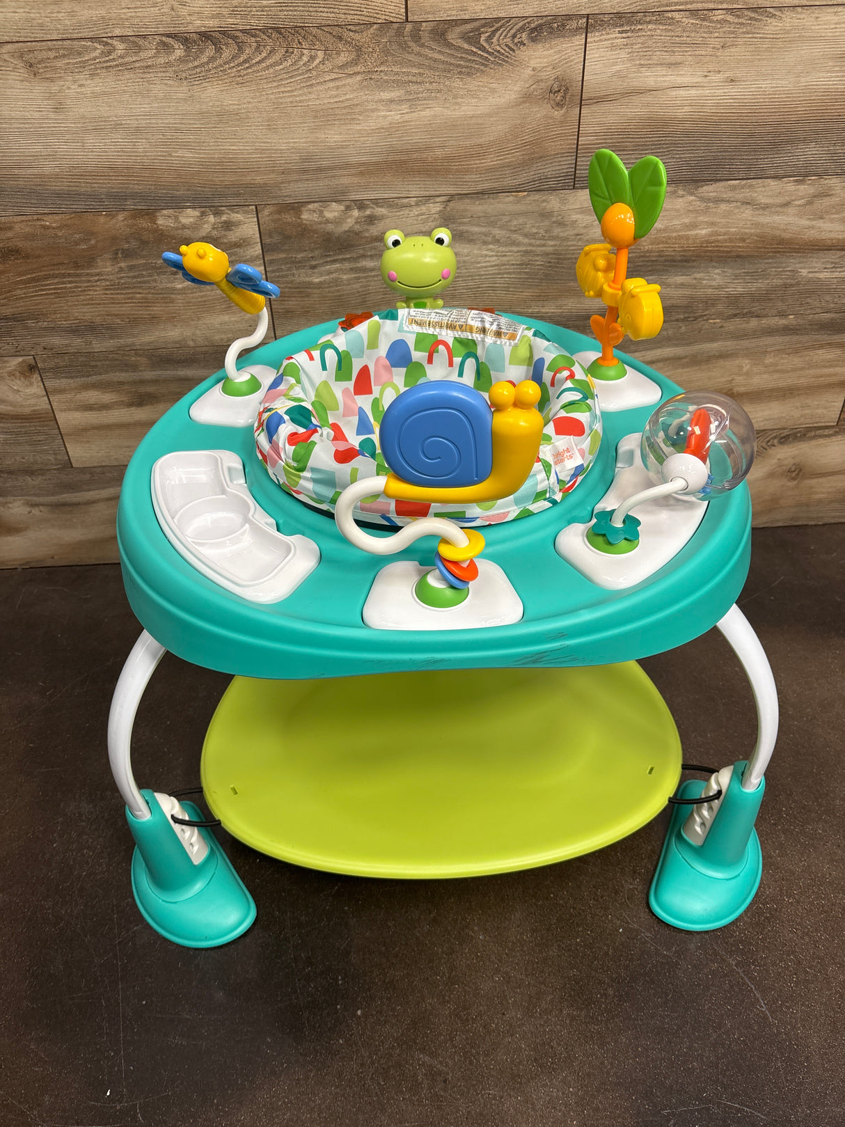 Bright Starts Bounce Bounce 2-in-1 Activity Center, Playful Pond