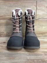 NEW All in Motion Skylar Lace-Up Winter Boots Black sz 4Y