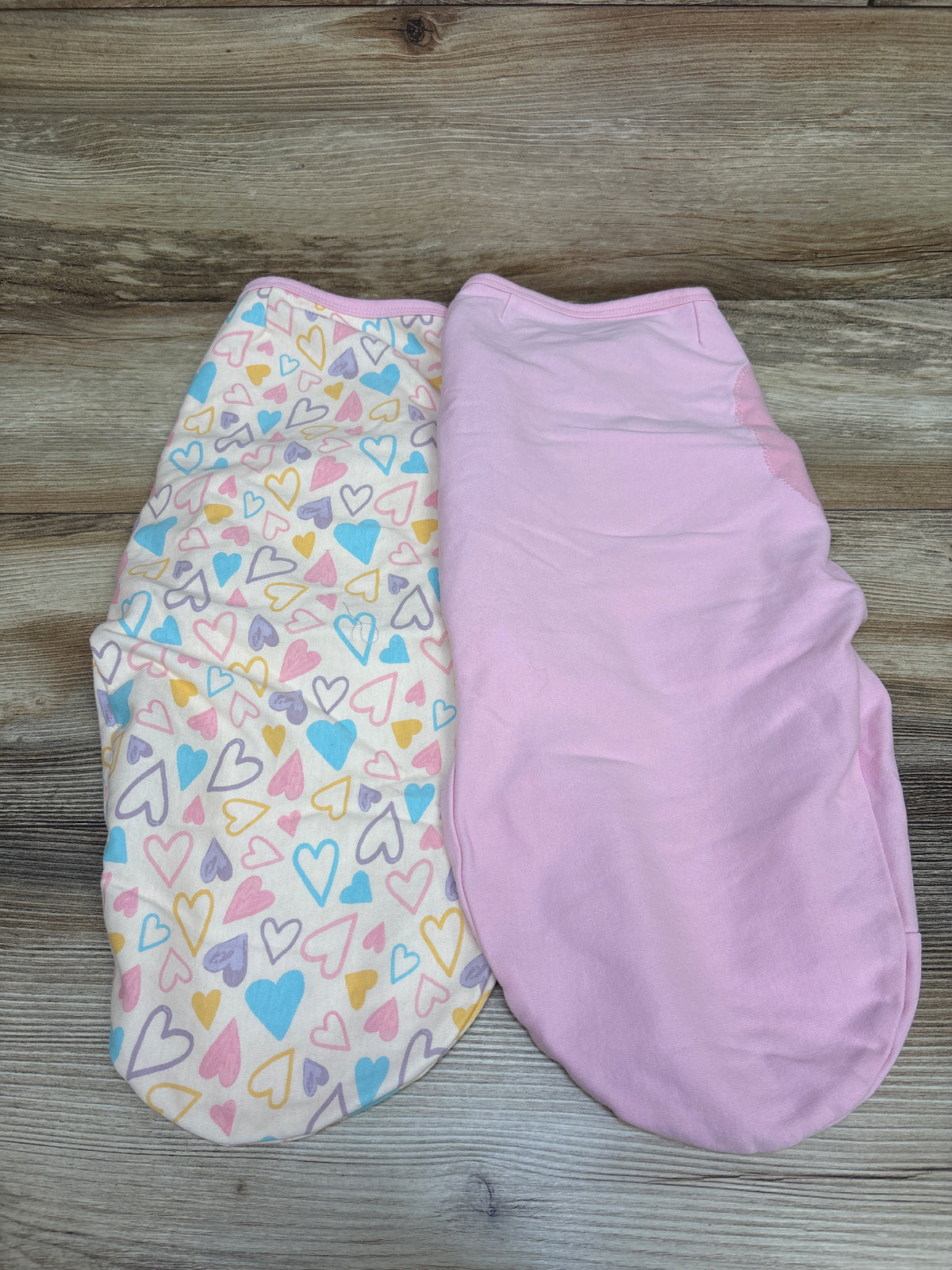 SwaddleMe 2pk Swaddle Wraps Pink sz 0-3m