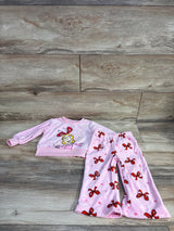 The Grinch 2pc Cindy Lou Who Christmas Pajamas Pink sz 12m