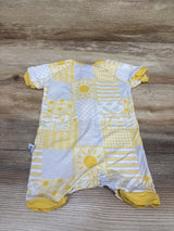 Happy ZZZ's Bamboo Shortie Sleeper Yellow sz 3-6m