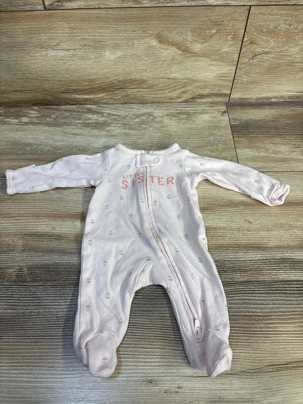 Child Of Mine Little Sister Sleeper Pink sz Preemie