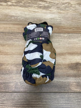 NEW ThermaWear Kid's Ski Green Camo Mittens