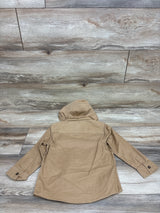 Lucky Brand Corduroy Long Sleeve Button-Up Shirt Tan sz 3T