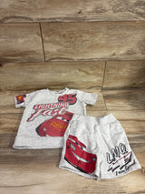 Disney Pixar Cars 2pc Shirt & Shorts Set Grey sz 3T