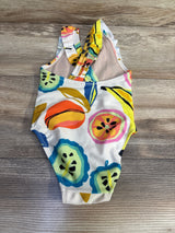 TEA 1pc Fruit Print Ruffle Swimsuit White sz 12-18m - Me n Mommy To Be