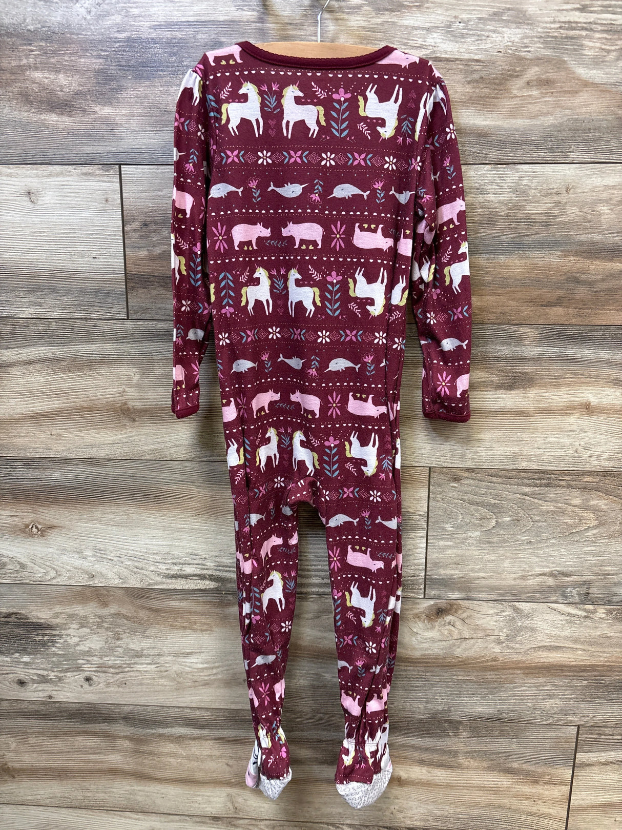 Carter's Animal Print Sleeper Red sz 5T - Me n Mommy To Be