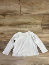 Old Navy Waffle Knit Shirt White sz 2T