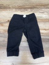 Cat & Jack Drawstring Jogger Pants Black sz 12m