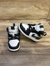 Air Jordan 1 Mid TD Panda Elephant Sneakers sz 6c
