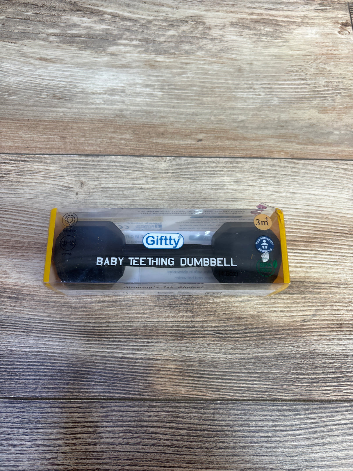 Giftty Silicone Baby Teething Dumbbell