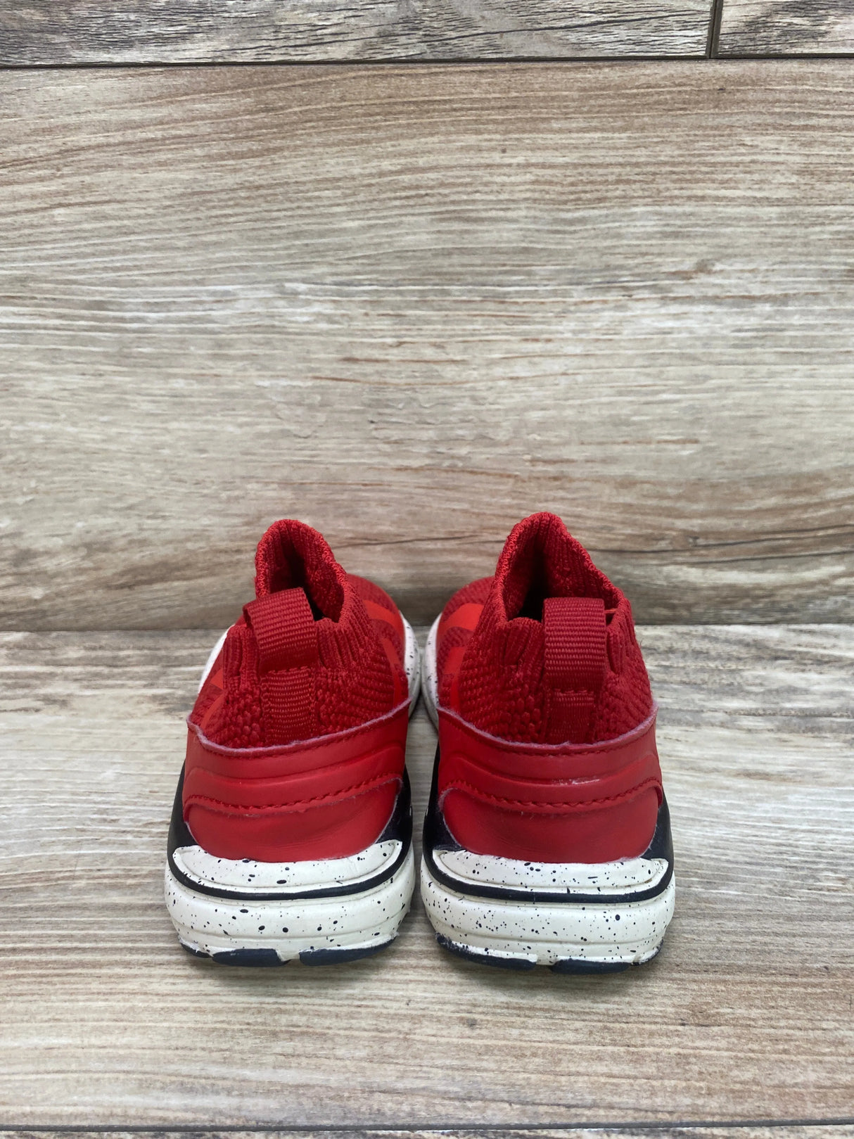 Zara Knit Sock Sneakers Red Sz 5c