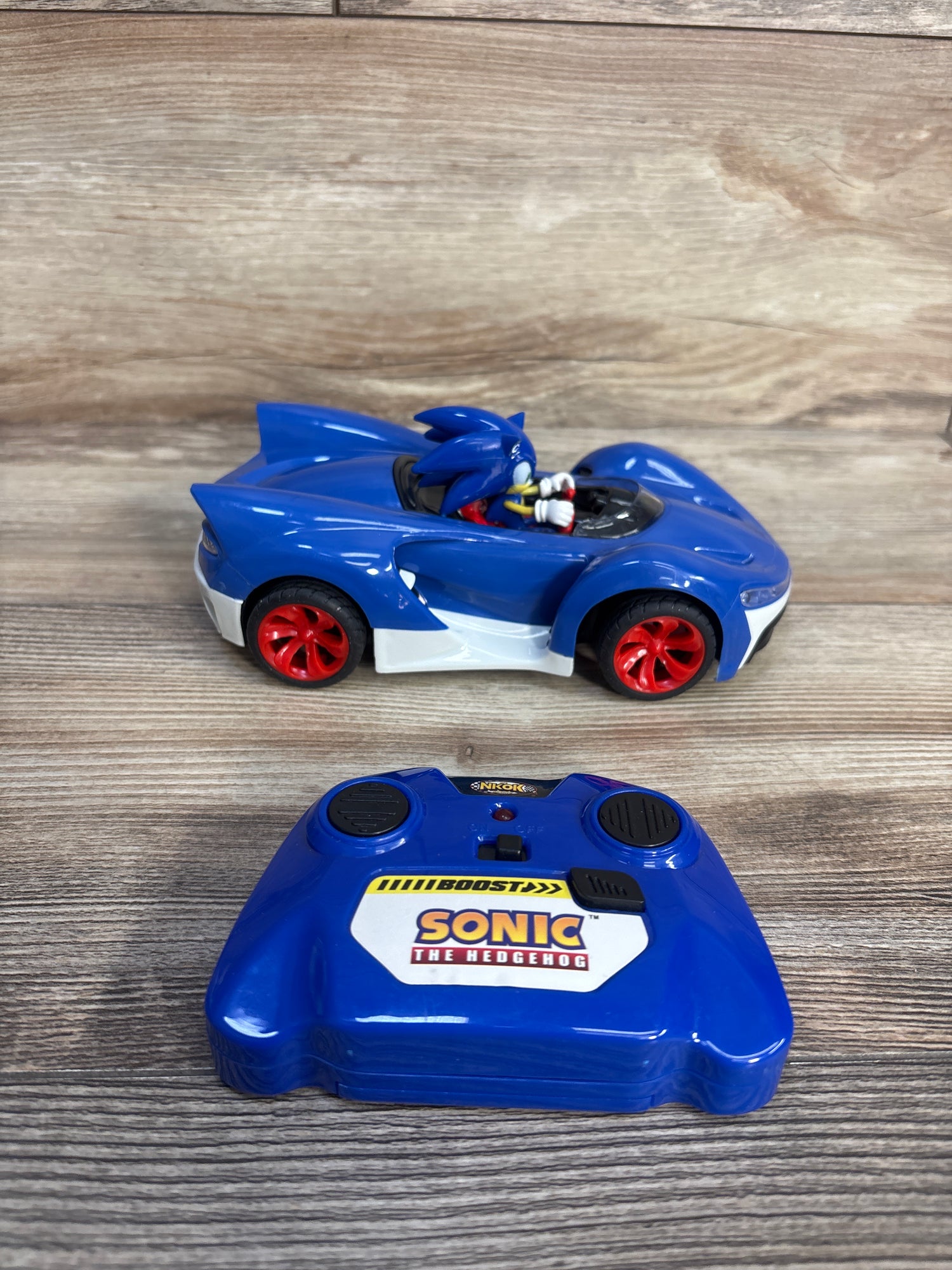 NKOK Team Sonic Racing 2.4GHz RC Toy Car with Turbo Boost