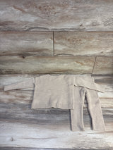 Cat & Jack 2pc Knit Sweater & Pants Set Tan sz 18m