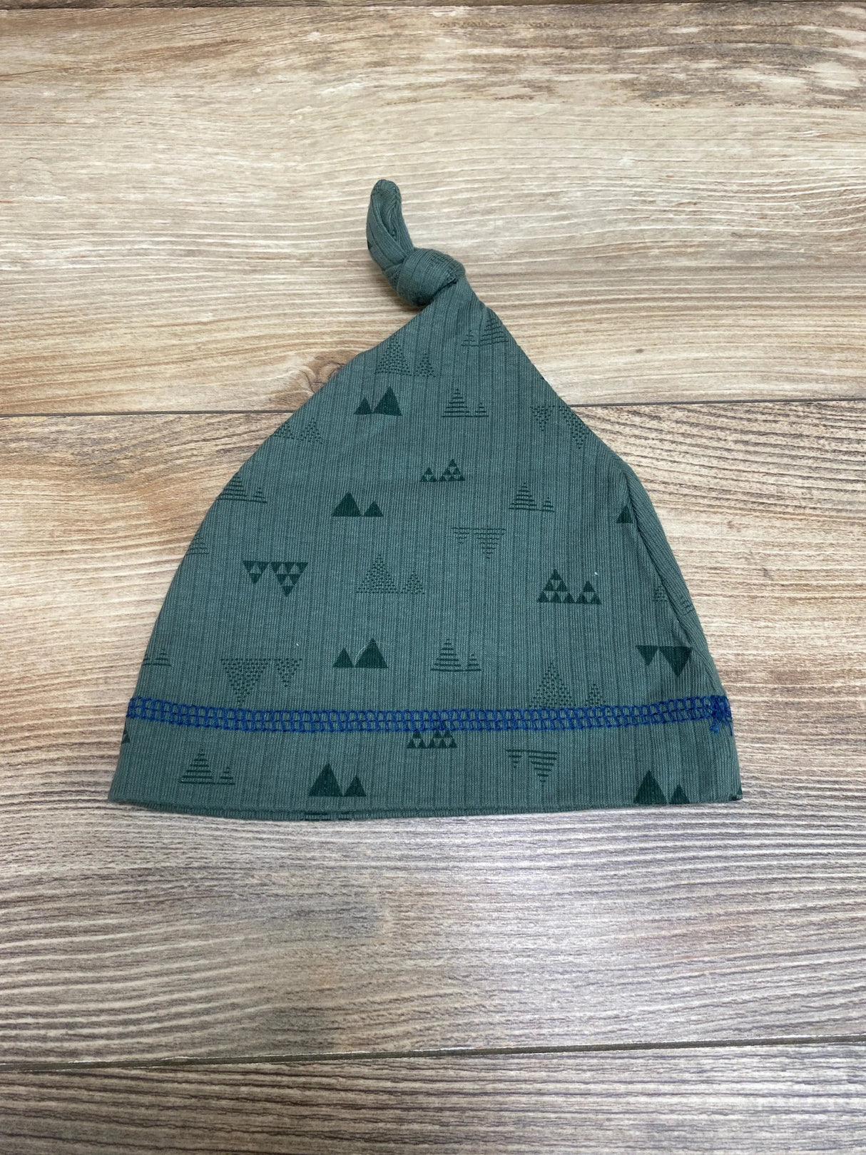 Knot Cap Green Sz 3-6m