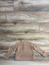 Wonder Nation 1/4 Zip Pull Over Jacket Brown sz 3T