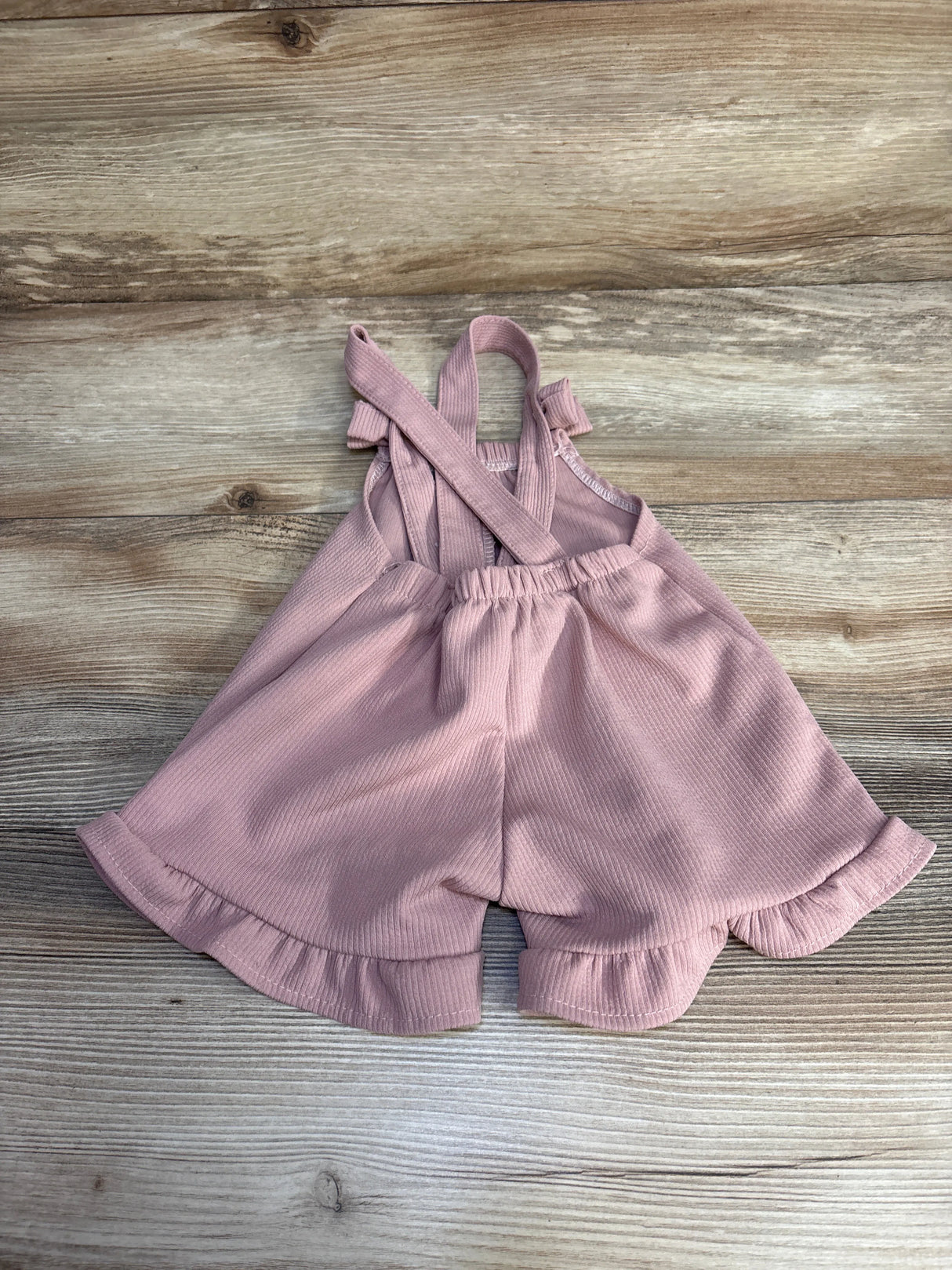 Ribbed Romper Pink sz 3-6m - Me n Mommy To Be