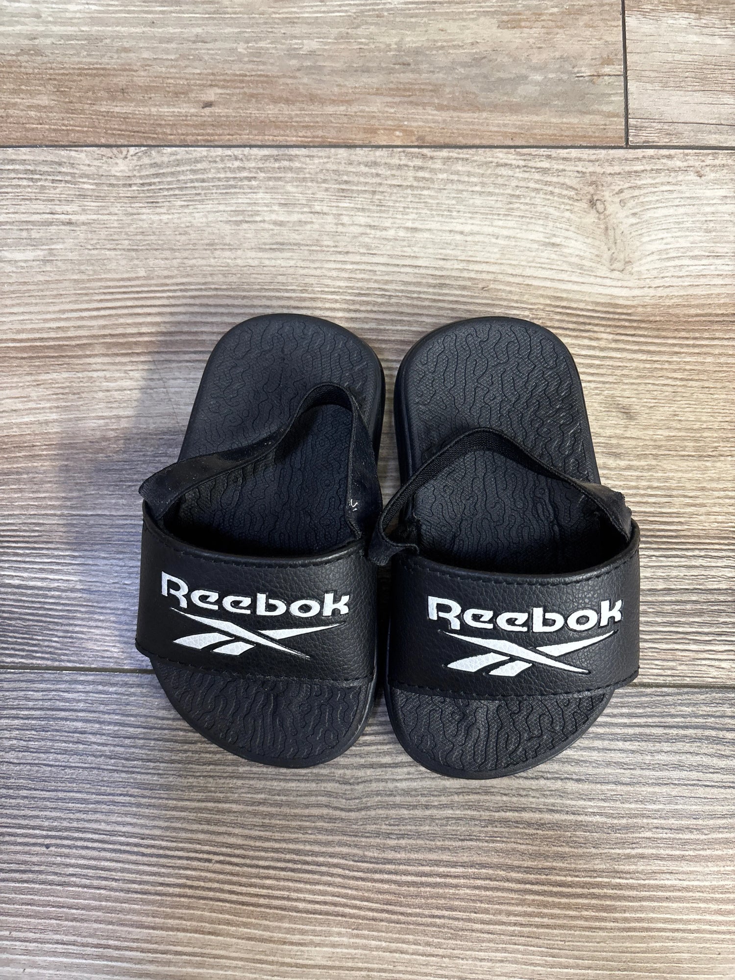 Reebok Slide Sandals Black sz 5c