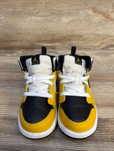 Air Jordan 1 Mid TD 'Yellow Ochre' Sneakers sz 9c