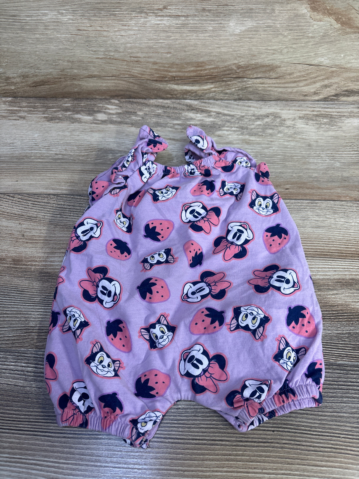 Disney Baby Minnie Mouse Bubble Romper Purple sz 0-3m