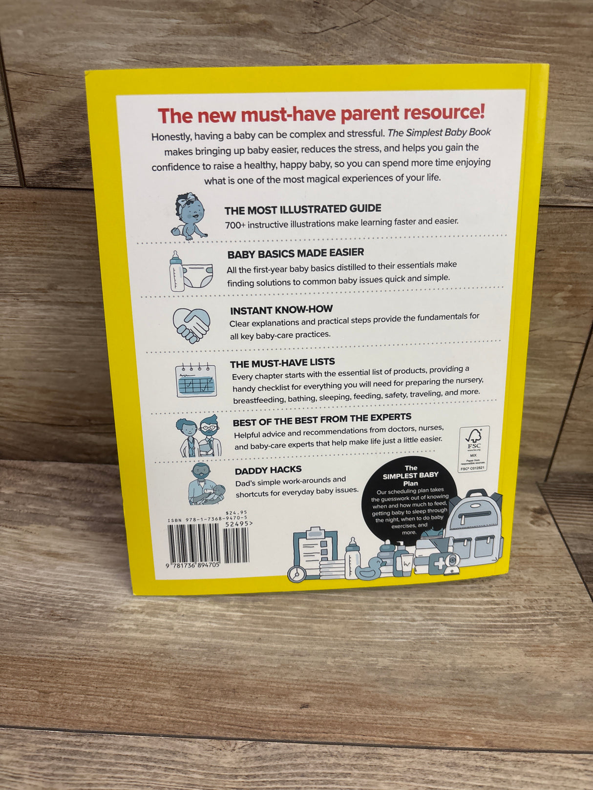The Simplest Baby Book in the World Paperback Book