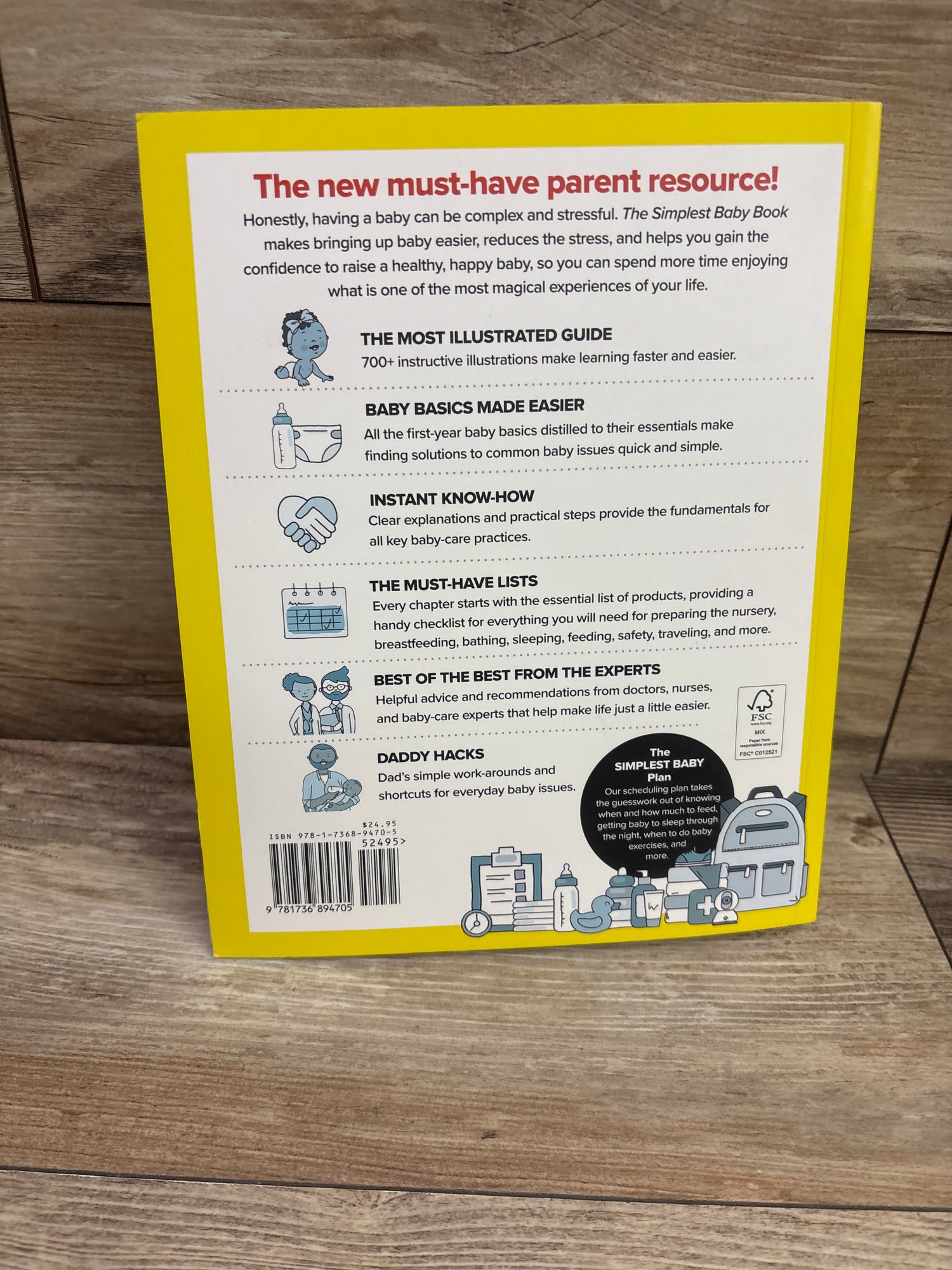 The Simplest Baby Book in the World Paperback Book